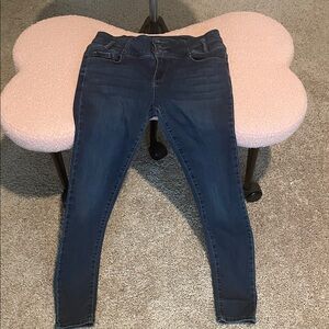 Chic Dark Blue Skinny Jeans